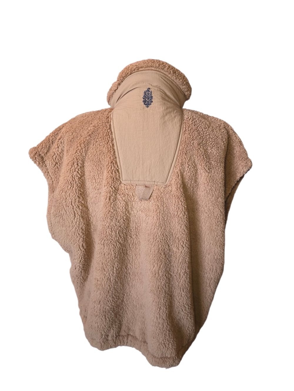 NWT FP Movement Scout It Out Fleece Vest Twig Brown Tan Snap Closure Size Large - Picture 7 of 14